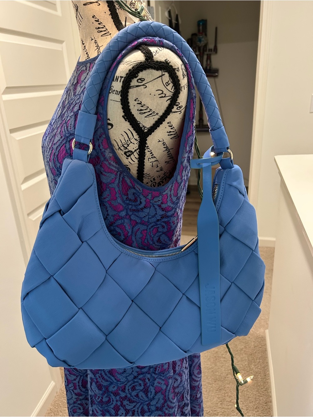 Jason Wu Sky Blue Quilted Shoulder Bag